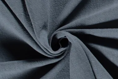 Tuniek stoffen - Linnen stof - Gewassen Ramie - oudblauw - 2155-006