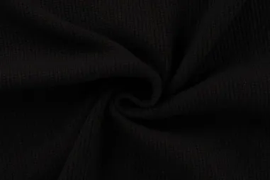 Schal - Strickstoff - Kabel Miami - schwarz - RS0343-690