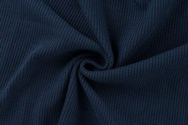 Gebreide stoffen - Gebreide stof - cable miami - blauw - 0343-960