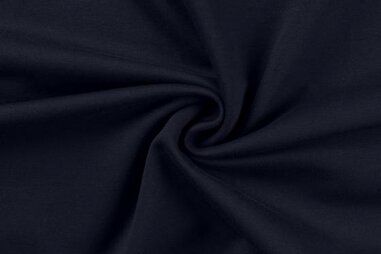 RS - Quality stoffen - Tricot stof - french terry - navy - 0196-980