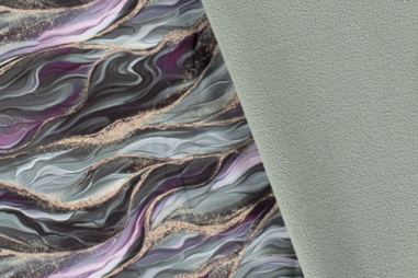 waterafstotende stoffen - Softshell stof - digitaal abstract - donkermint - 20426-022