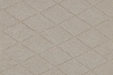 By Poppy najaar / winter 2024 - Polyester Stoff - Teddybär - kariert - beige - 23/3352-002