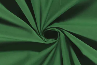 185gr/M² - Katoen stof - stretch satijn - groen - 3122-025