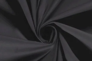 185gr/M² - Katoen stof - stretch satijn - donker grijs - 3122-067