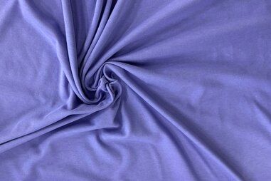 JT stoffen - Tricot stof - viscose polyester - paars - JT13
