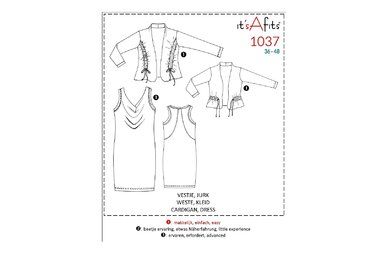 It's a fits - It's a fits 1037: jurk en vestje
