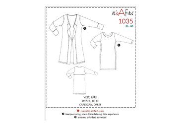 It's a fits - It's a fits 1035: vest en jurk