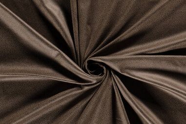 Graue Stoffe - Kunstleer stof - unique suede - taupe grijs - 22108-054