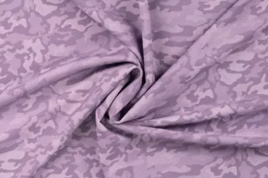 Legging - Jersey - Sportswear - Camouflage - staubiges Lila - 11669-430