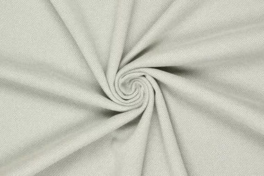 270gr/M² - Gebreide stof - herringbone jaquared brushed - groen - 21405-315