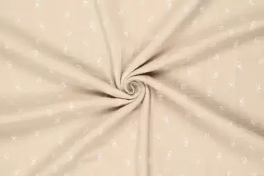 Beige - Musselin - Vögel - beige - 20530-179