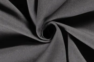 Donkergrijze stoffen - Spijkerstof - lichte stretch - donkergrijs - 3928-068