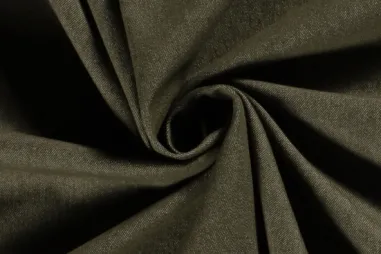 Legergroene stoffen - Spijkerstof - denim lichte stretch - legergroen - 3928-026