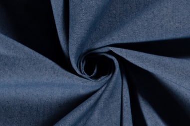 Denim stoffen - Spijkerstof - lichte stretch - middenblauw - 3928-003