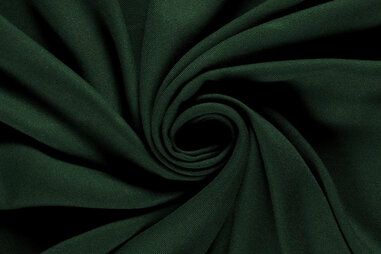 Donkergroene stoffen - Viscose stof - twill - donker groen - 22074-028
