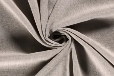 75% viscose, 25% linnen stoffen - Viscose stof - linnenmix slub - licht grijs - 13579-061