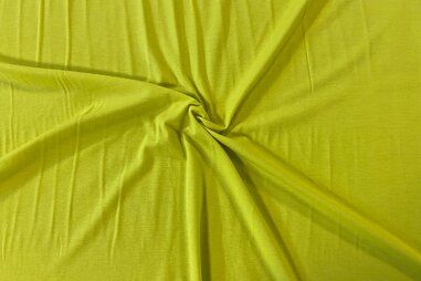 Lime stoffen - Tricot stof - lime - JT73