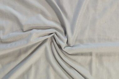 Tricot stoffen - Tricot stof - lichtgrijs - JT78