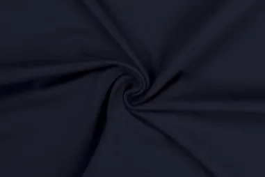 220gr/M² - Tricot stof - donkerblauw - 0179-980