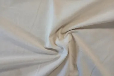 40% viscose, 30% polyester, 25% linnen, 5% katoen stoffen - Leinen Stoff- recyceltes gewebtes Mischleinen - beige - 0823-030