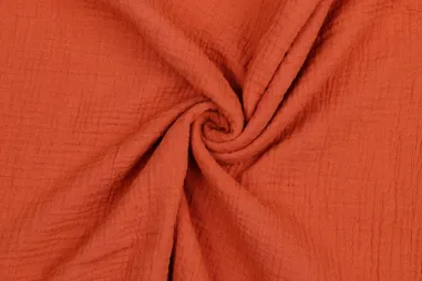 Musselin Stoffe - Baumwolle - hydrophil - terra - 3959-033