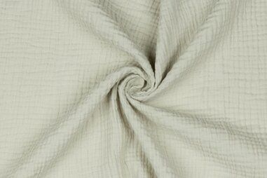 Zandbeige stoffen - Katoen stof - hydrofiel - licht zand - 3959-045
