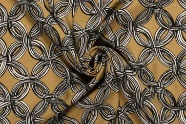 Olijfgroene stoffen - Viscose stof - nylon crepe - licht olijfgroen - 22007-026