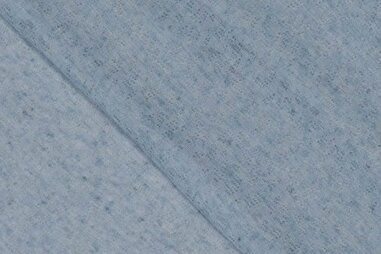 110gr/M² - Gebreide stof - lichtblauw gemeleerd - 375001-3 