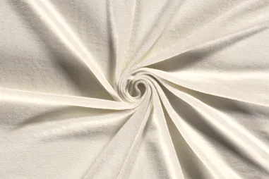 Badstoffen - Badstof - rekbare badstof - gebroken wit - 11707-051