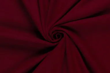 Mantelstoff - Polyester stof - mantelstof wool touch - bordeaux - 22115-018