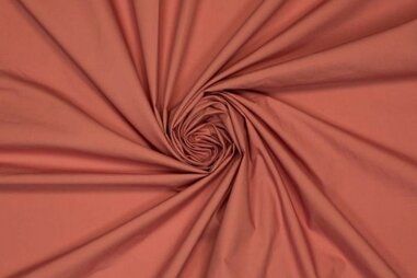 Katoenen stoffen - Katoen stof - silicone poplin - cedar wood - 997509-591