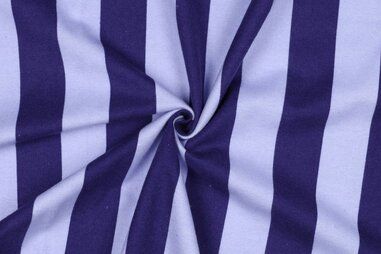 Flanell - Flanell - Streifen - kobaltblau - 4095-006