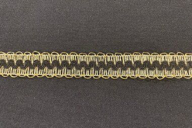 Sierband* - Galonband goud zwart - KL.3620.0251.001