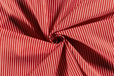 Tricot stof - digitaal safari dieren - gebroken wit - 25229-02 - Katoen stof - poplin - gestreept - rood - 21514-015