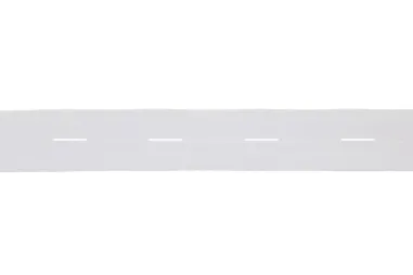 Elastiek - Knoopsgat elastiek 25 mm - wit per meter - 970170