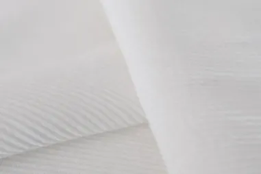 270gr/M² - Tricot stof - cottoman ribbel - gebroken wit - 0592-020