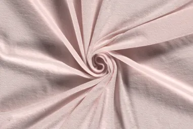 Badstoffen - Badstof - rekbare badstof - lichtroze - 11707-011