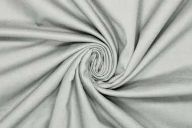 Polytex Stoffen - Stretch-Stoff - Baumwolle peach finish - hellgrau - 794152-987