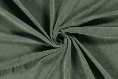 Badstoffen - Badstof - Rekbare badstof - oudgroen - 11707-022