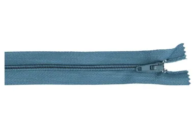 Fijne ritsen - Broek/rok rits 25 cm blauw 839D