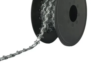 Zierband - Sierband 15 mm - zilver - P206.102