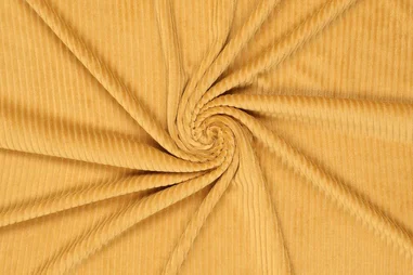 Gele stoffen - Tricot stof - corduroy - geel - 0729-575