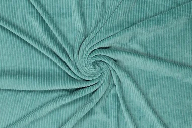 Corduroy stoffen - Tricot stof - corduroy - mint - 0729-308