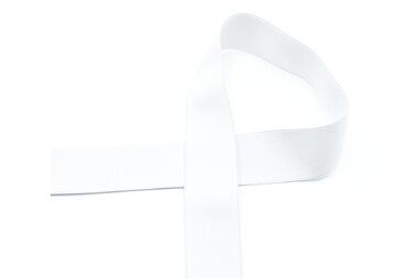 Witte / creme - Elastiek 40 mm - wit - XET11-550-040
