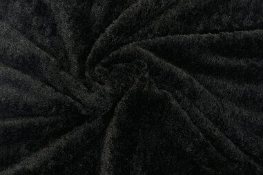 Bodywarmer - Pelzstoff - faux fur - schwarz - NB813