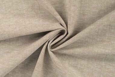 QJUTIE & the Qjutest - Linnen stof - linnenmix - beige - 11620-260