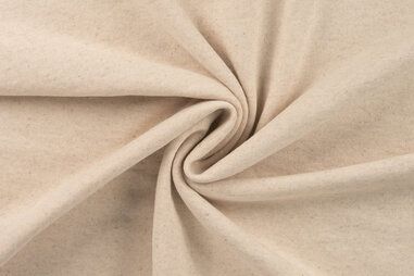 QJUTIE & the Qjutest - Sweattricot - linnen 3-thread fleece - ecru - 11686-510