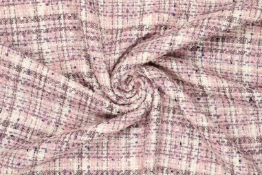 Lichtroze - Wollen stof - wolmix - channels edi - lichtroze - 21909-815