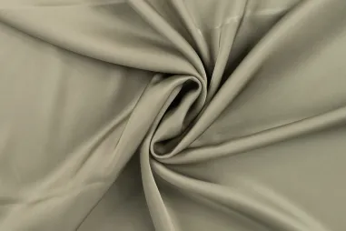 Kaki groene stoffen - Viskose - Satin - khaki - 1106-270