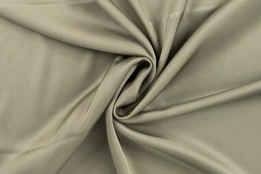 MR - Quality stoffen - Viscose stof - satijn - kaki - 1106-270